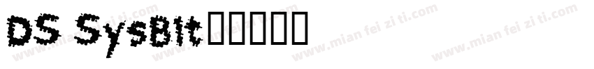 DS SysBit字体转换